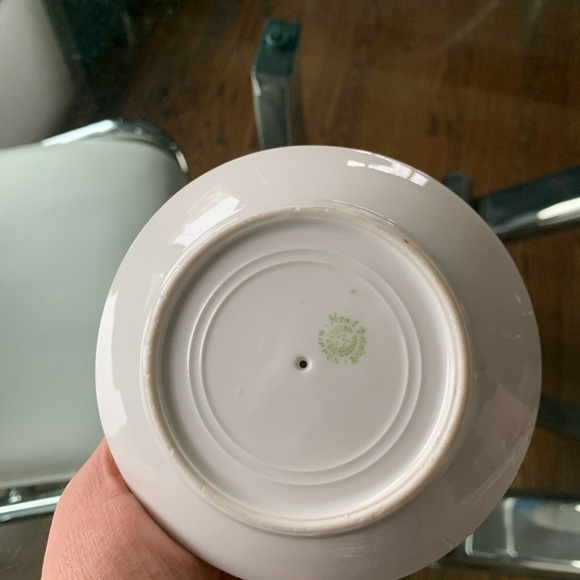 Antique Noritake Nippon Mustard w/Attached Undertray - Picture 4 of 4